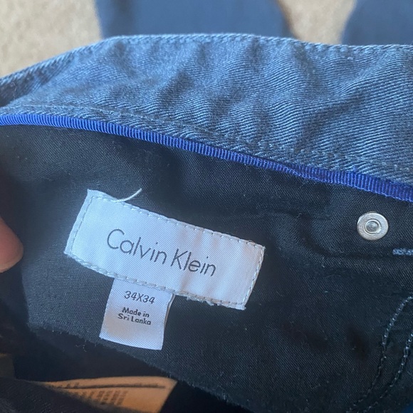 Men's Calvin Klein Slate Wash Slim Jeans - Picture 10 of 11